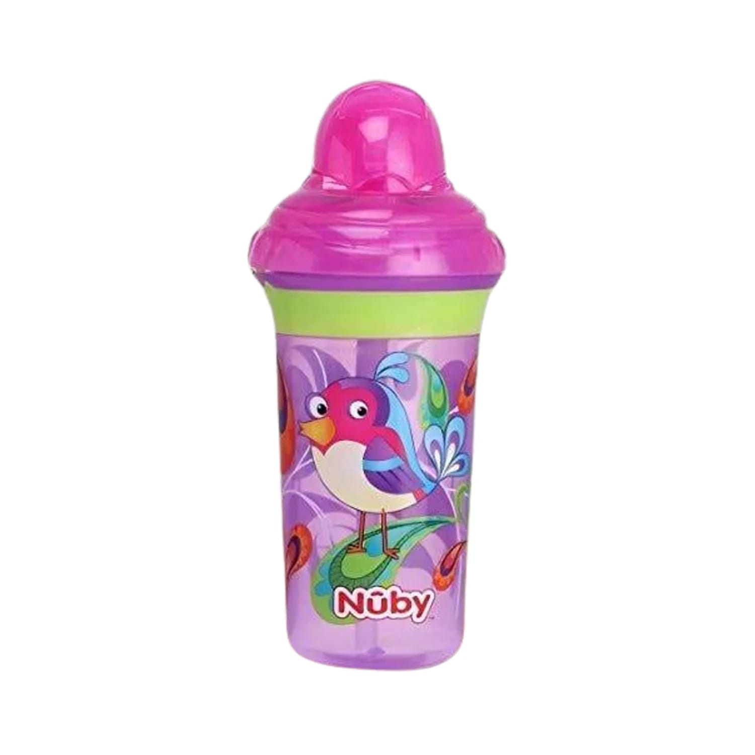 Nuby Clik it Printed Series Sippy Cup for Babies from 12+ Months