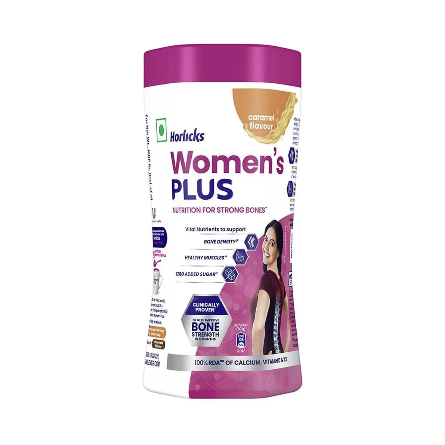 Horlicks Women’s Plus Caramel Flavour 400g (Jar)