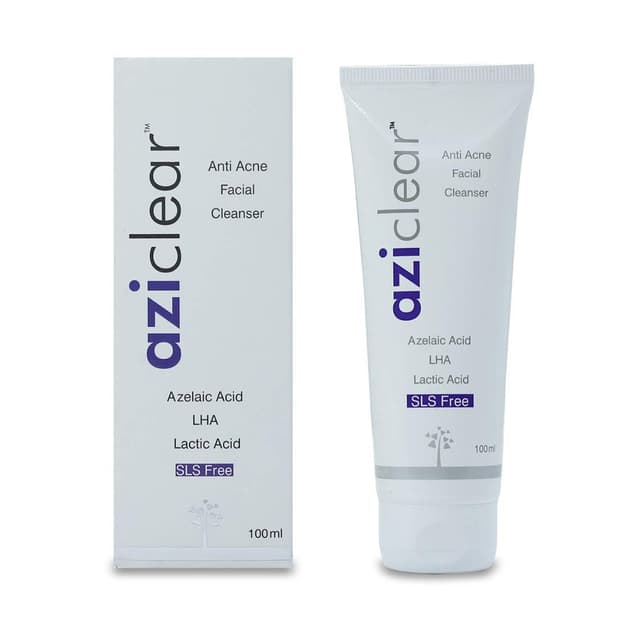 Aziclear Anti Acne Facial Cleanser (100 ml)