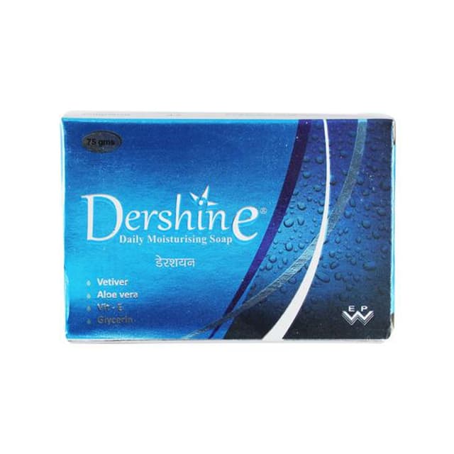 Dershine Daily Moisturising Soap - 75gm