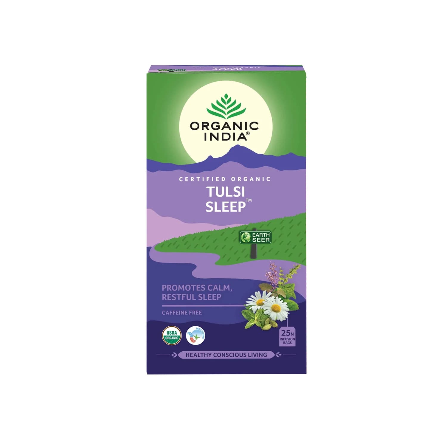 Organic India Tulsi Sleep Tea (25 Tea Bags)