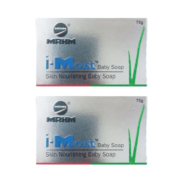 MRHM i-Moist Baby Soap 75g (Pack of 2)