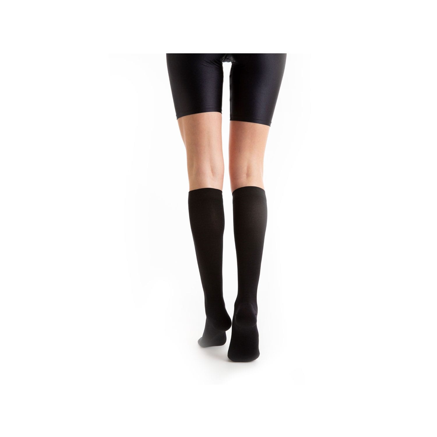 Relaxsan Cotton Socks 18-22 mmHg Knee High Black Colour Close Toe - Large