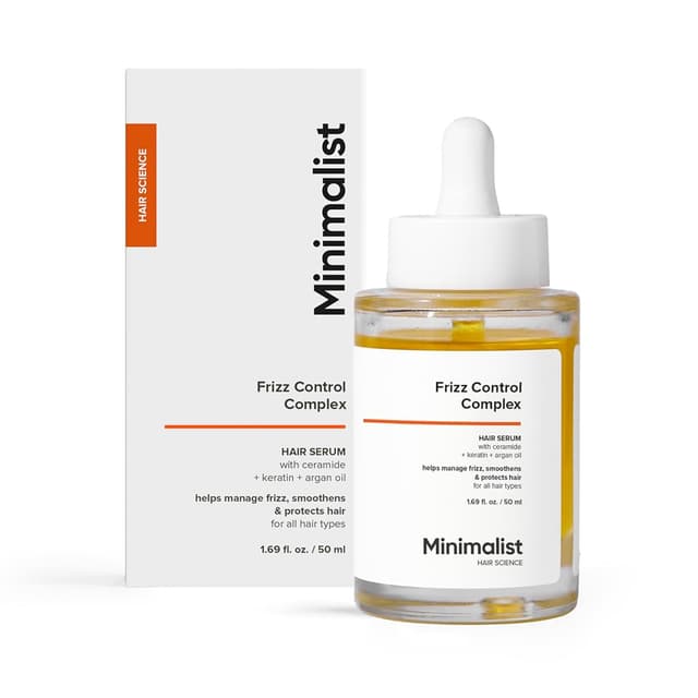 Minimalist Frizz Control Complex SPF 30 Hair Serum (50ml)