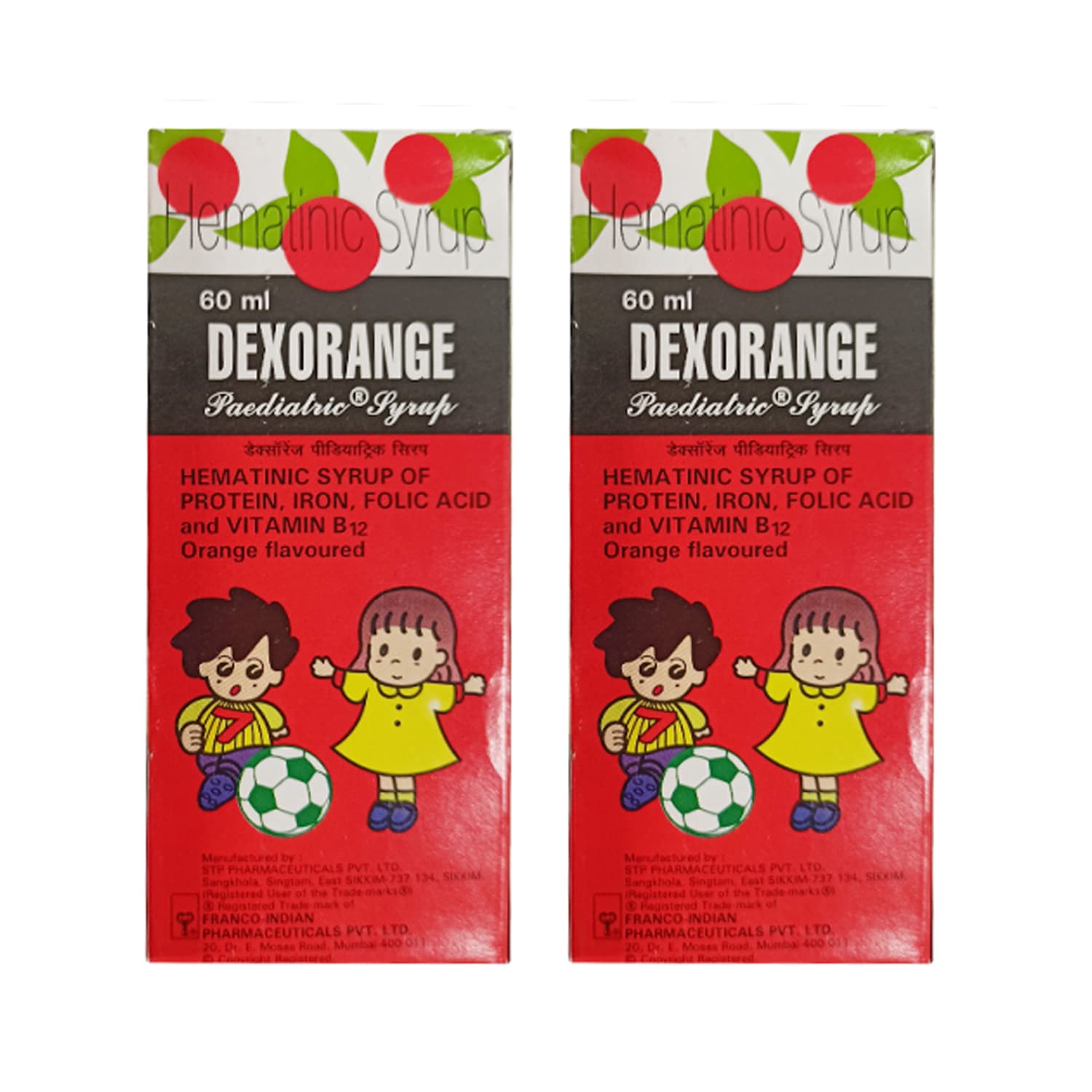 Dexorange Paediatric Syrup 60ml - (Pack of 2)
