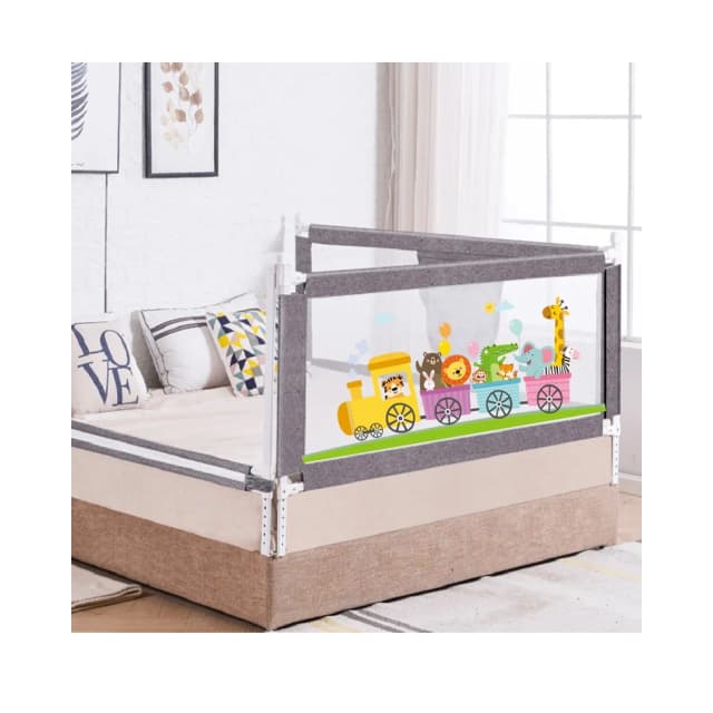 R for Rabbit Safari Bed Rails - Grey