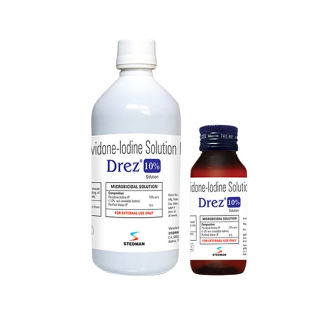 Drez 10% Solution -100ml (Pack of 2)