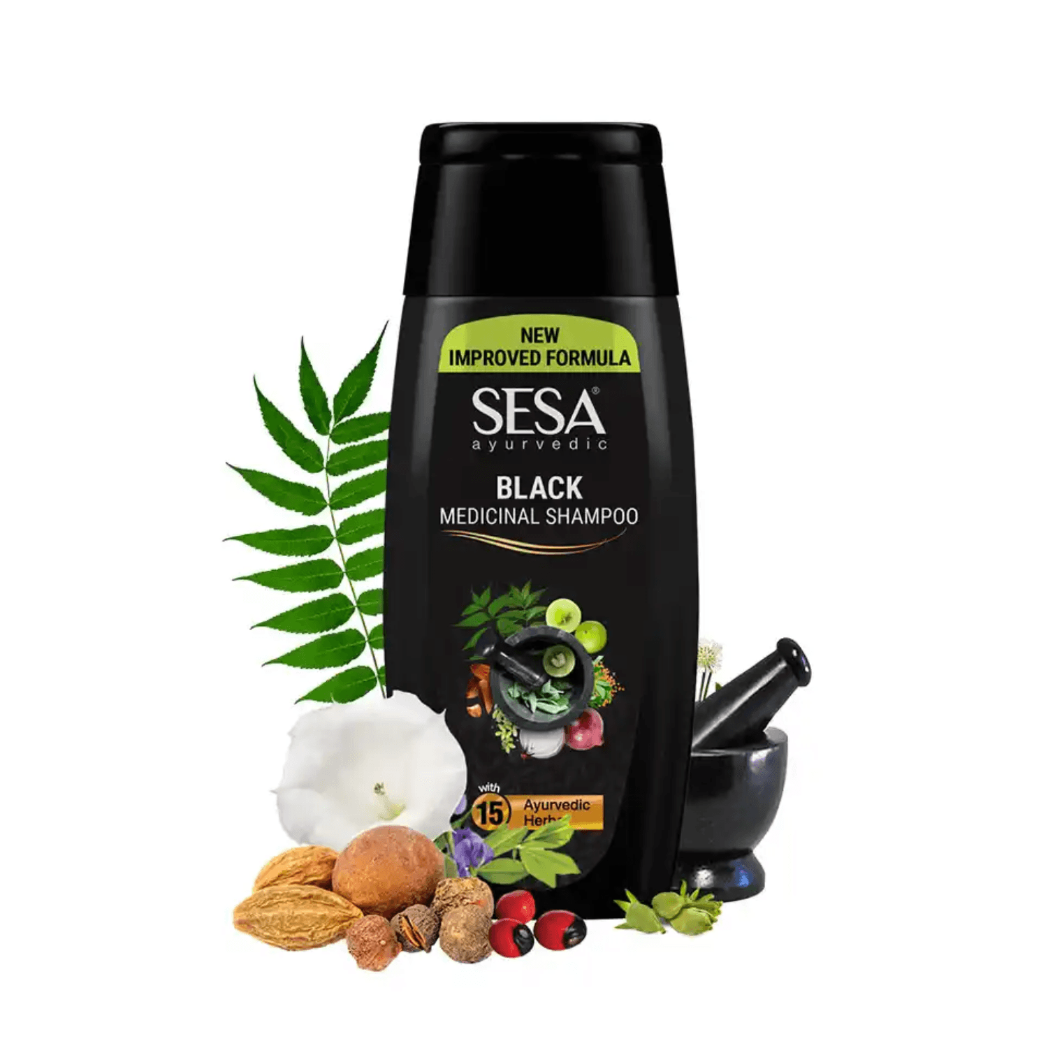 Sesa Ayurvedic Medicinal Shampoo for Hair Fall Control - 200ml