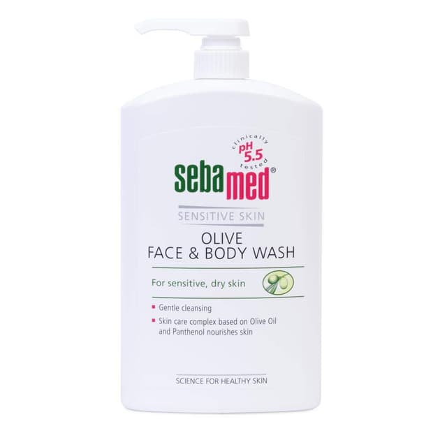 Sebamed Sebamed Olive Face and Body Wash for Sensitive and Delicate Skin 1000ml
