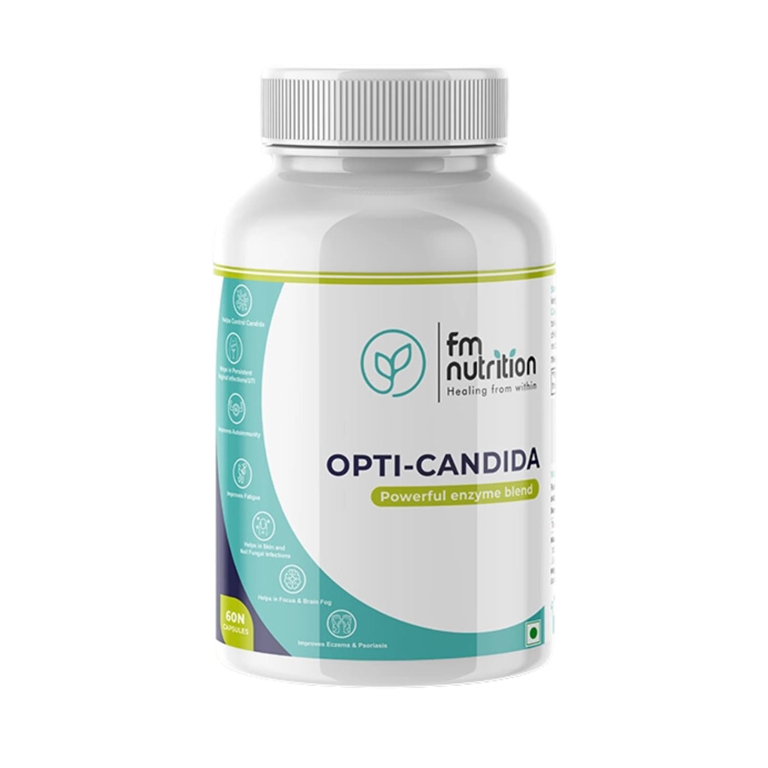FM Nutrition Opti Candida Capsule – 60 Nos