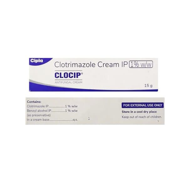 Clocip Cream 15 gm for Skin Infections