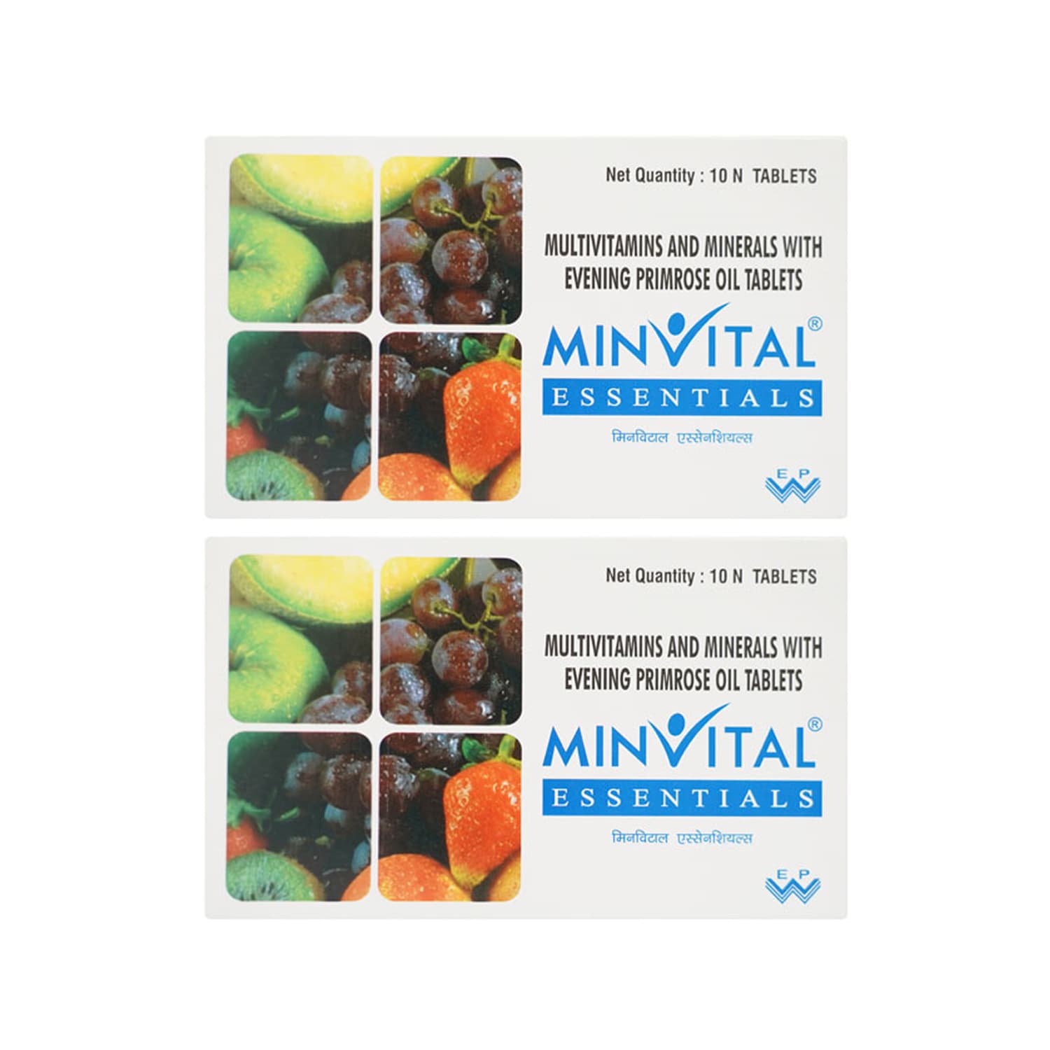 Minvital Essentials Tablets 10’s - Pack of 2