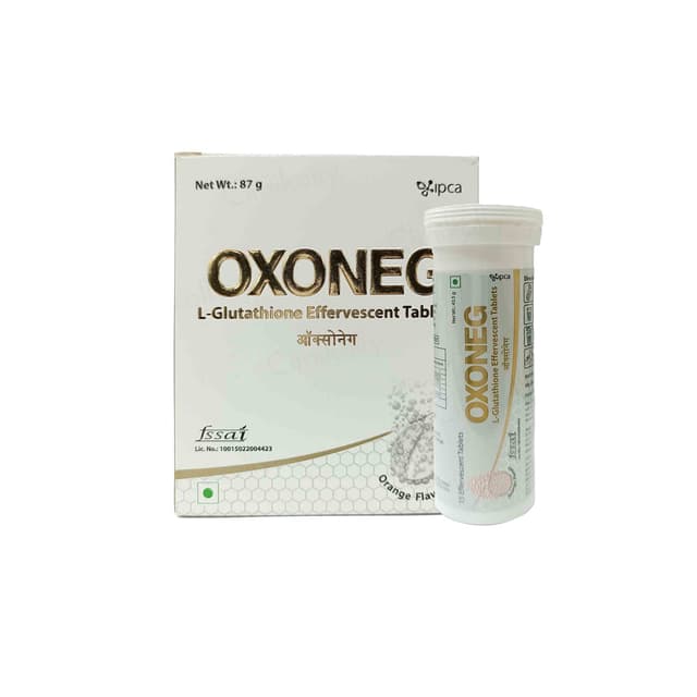 IPCA Oxoneg L-Glutathione Effervescent Tablet (15 Nos)
