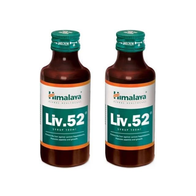 Himalaya Liv.52 Syrup 100ml - (Pack of 2)