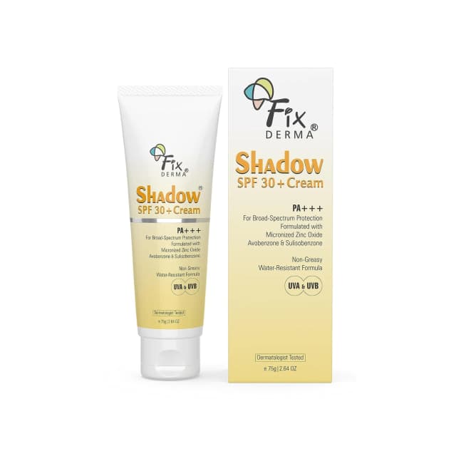 FixDERMA Shadow Sunscreen for Dry Skin SPF 30+ Cream 75g