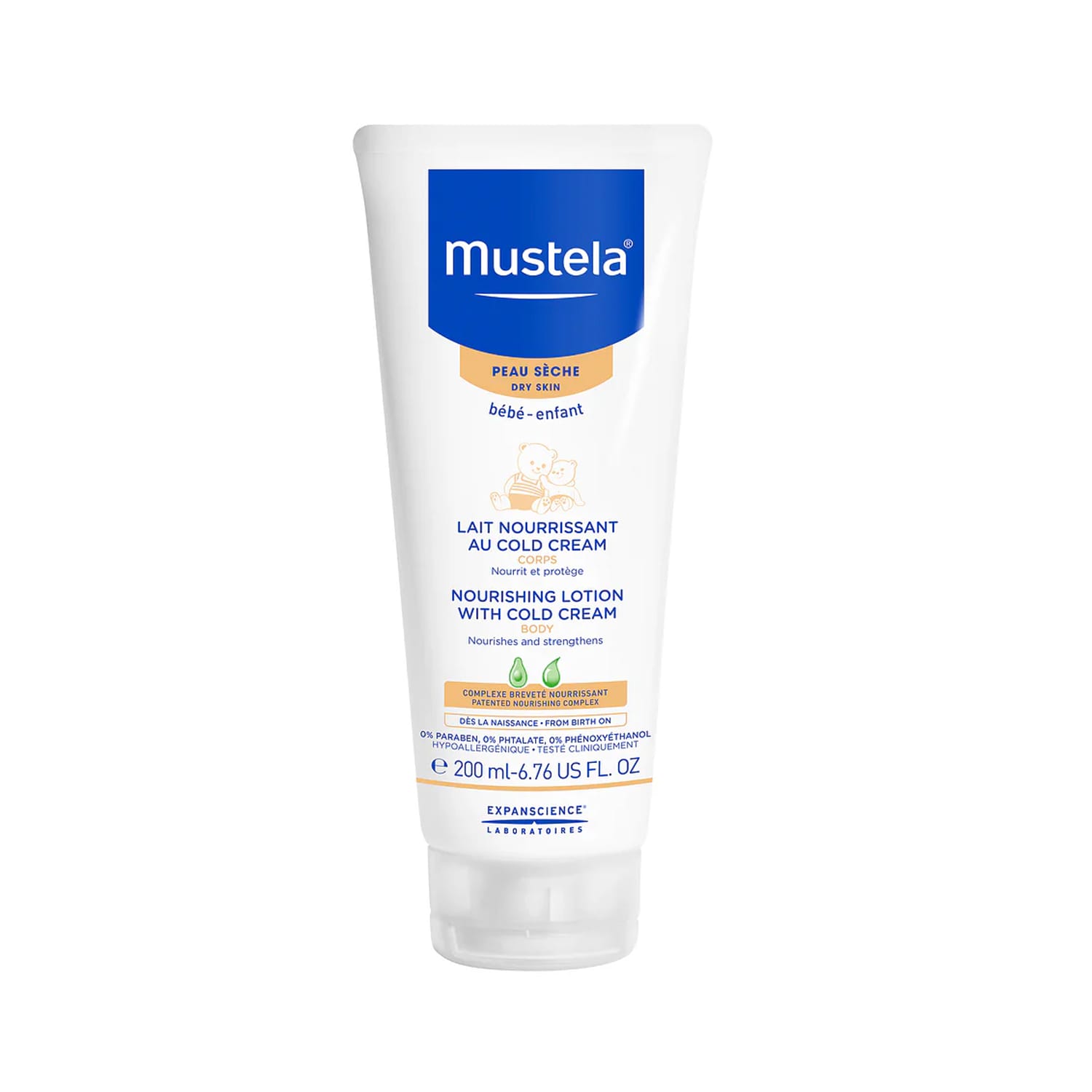 Mustela Nourishing Lotion with Cold Cream 200ml