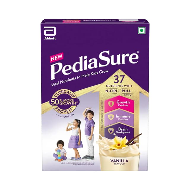 Pediasure Nutrition Drink Refill Vanilla Flavour - 375gm