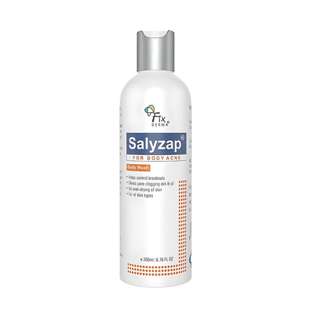 FixDERMA Salyzap Body Wash for Body Acne - 200ml