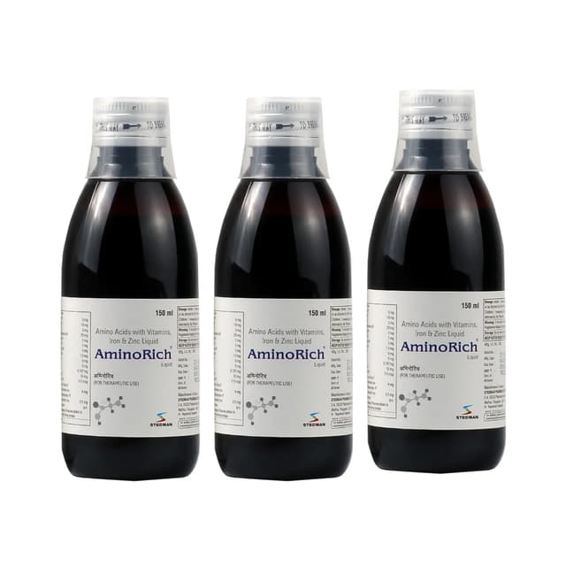 Aminorich Liquid 150ml (Pack of 3)
