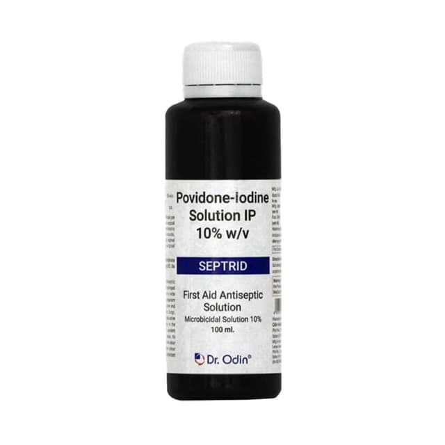Dr.Odin Septrid- Povidone Iodine Solution 10% 100ml