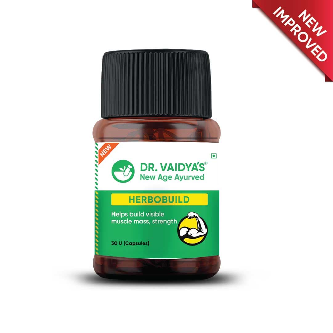 Dr Vaidyas Herbobuild 30 Capsules