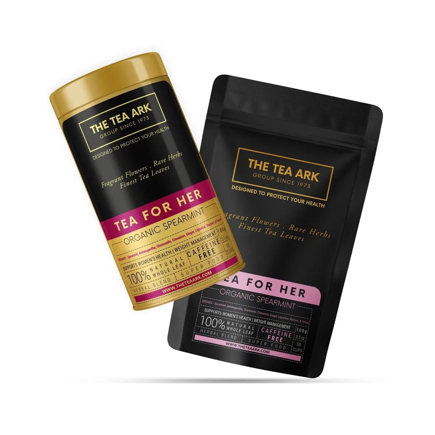 The Tea Ark Organic Spearmint Tea (100gm)