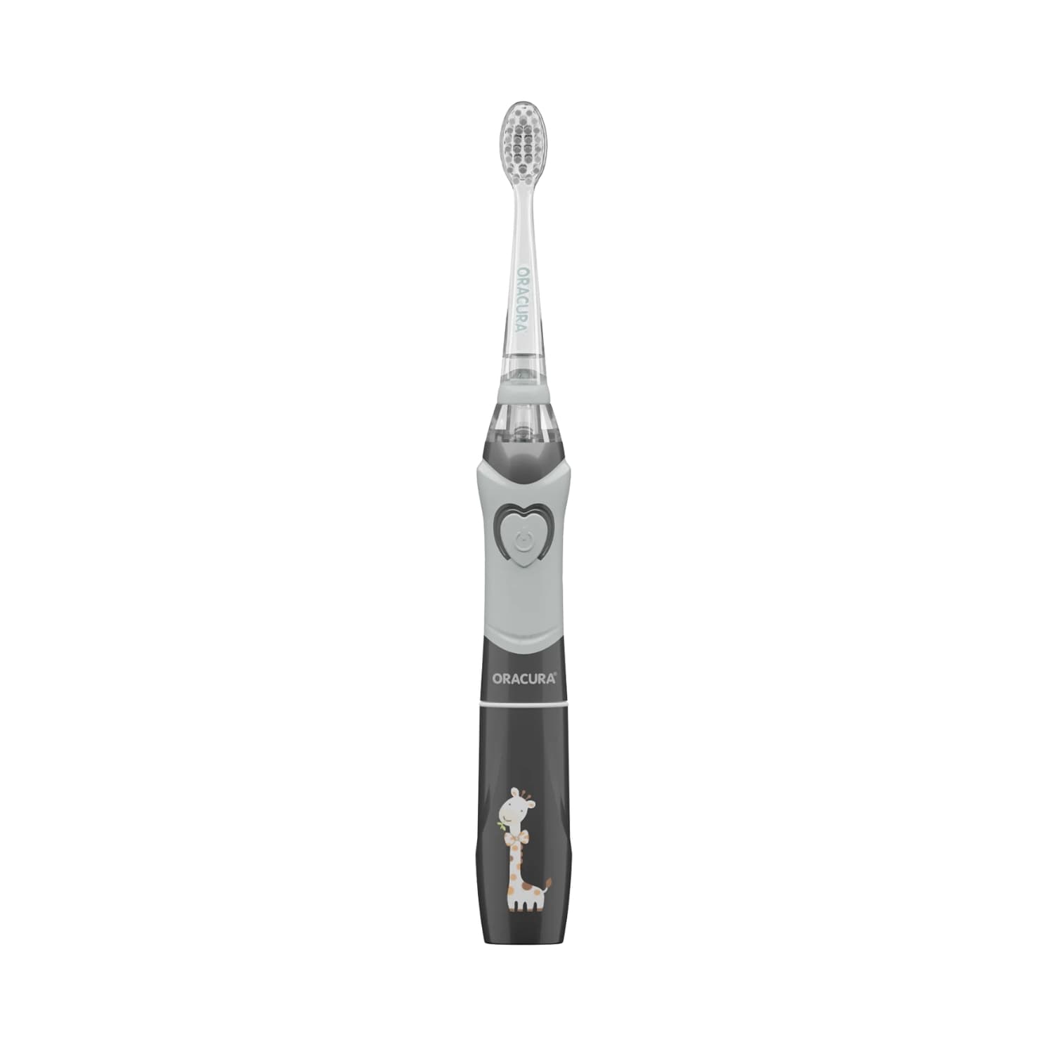 Oracura Sonic Kids Electric Battery- Operated Toothbrush KSB100 (Grey)