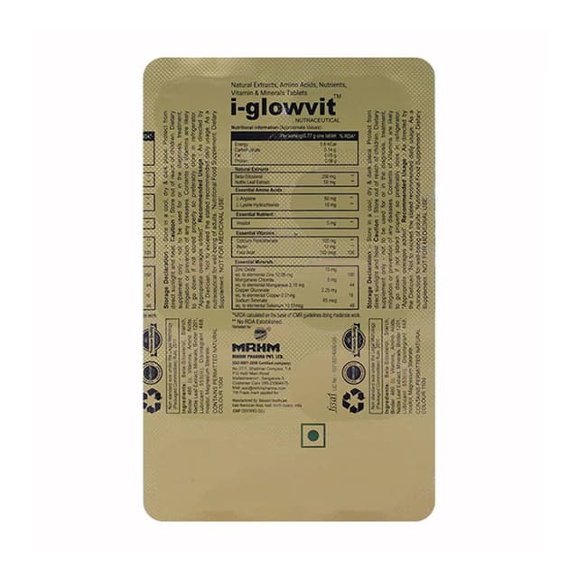 MRHM i-Glowvit Tablets (10 Tabs)