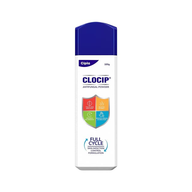 Cipla Clocip Antifungal Powder 100g