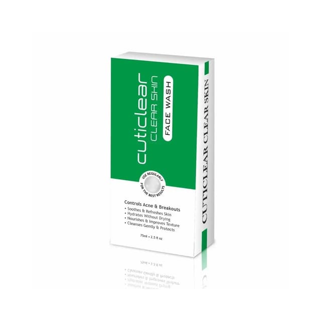Cuticlear Acne Face Wash 75ml