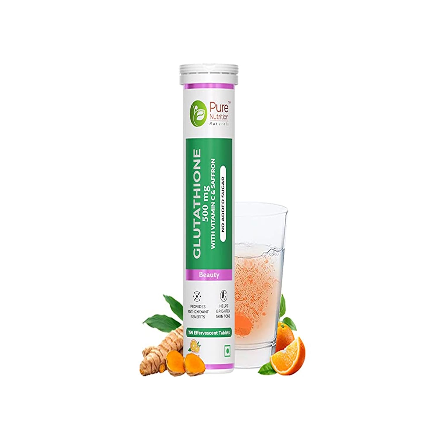 Pure Nutrition Glutathoine 500mg (15 Effervescent Tablets)
