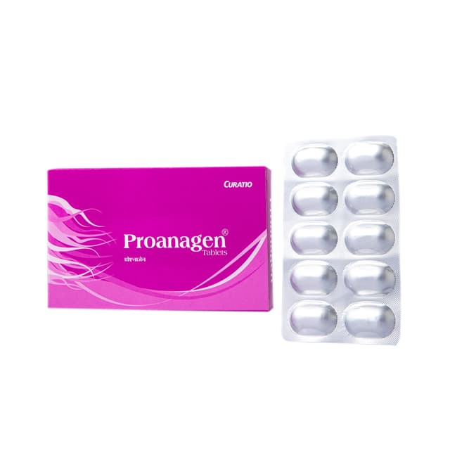 Proanagen Hairfall Control Tablet for Women (10 tablets)