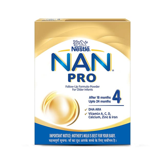 Nestle Nan Pro Follow-Up Formula Powder Stage 4 After 18 months 400 gm Refill Pack
