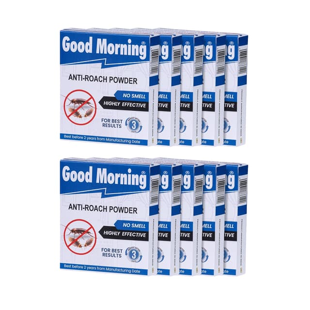 Good Morning Anti-Roach Powder 30g (Pack of 10)