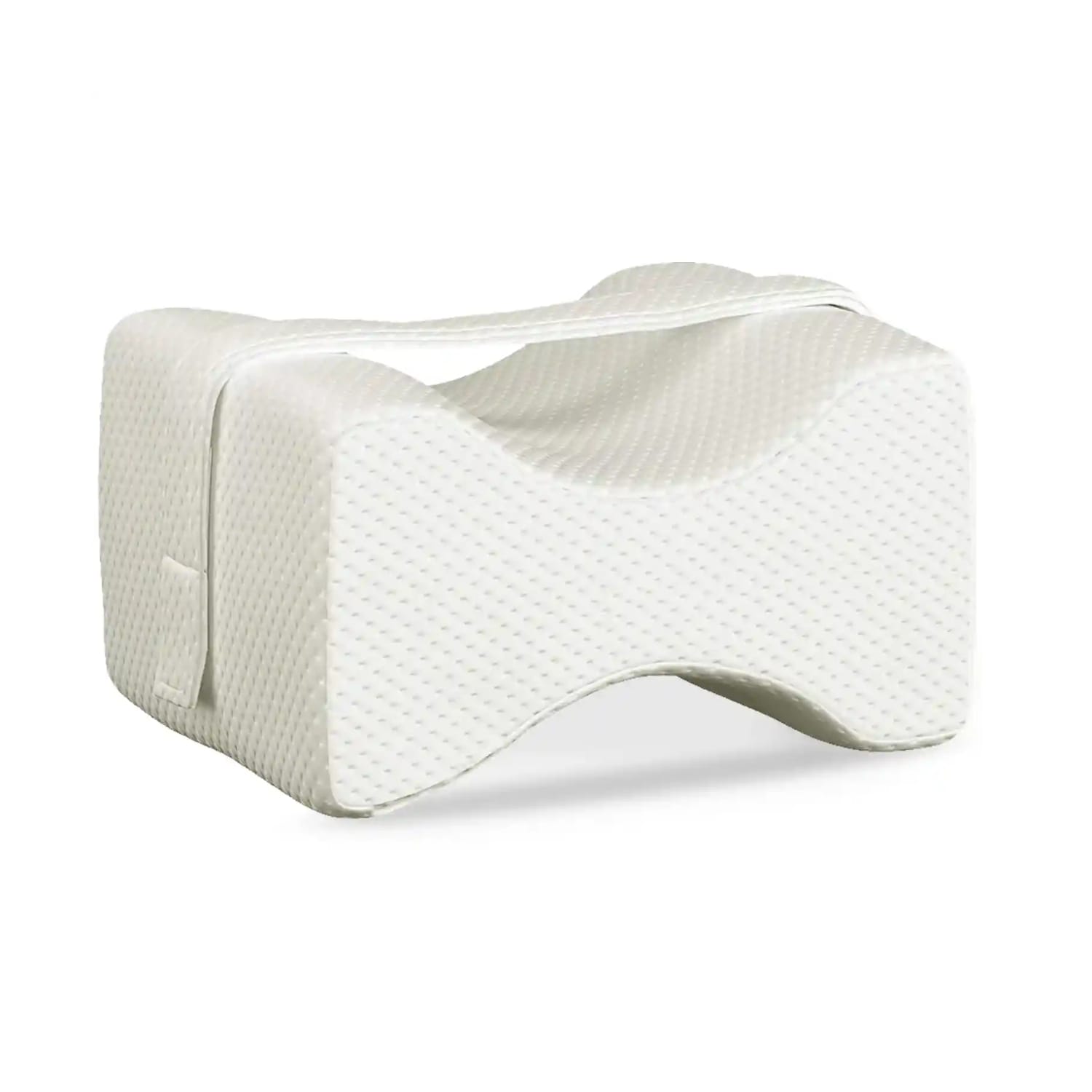 Sleepsia Knee Pillow with Orthopedic Memory Foam for Knee and Leg Support