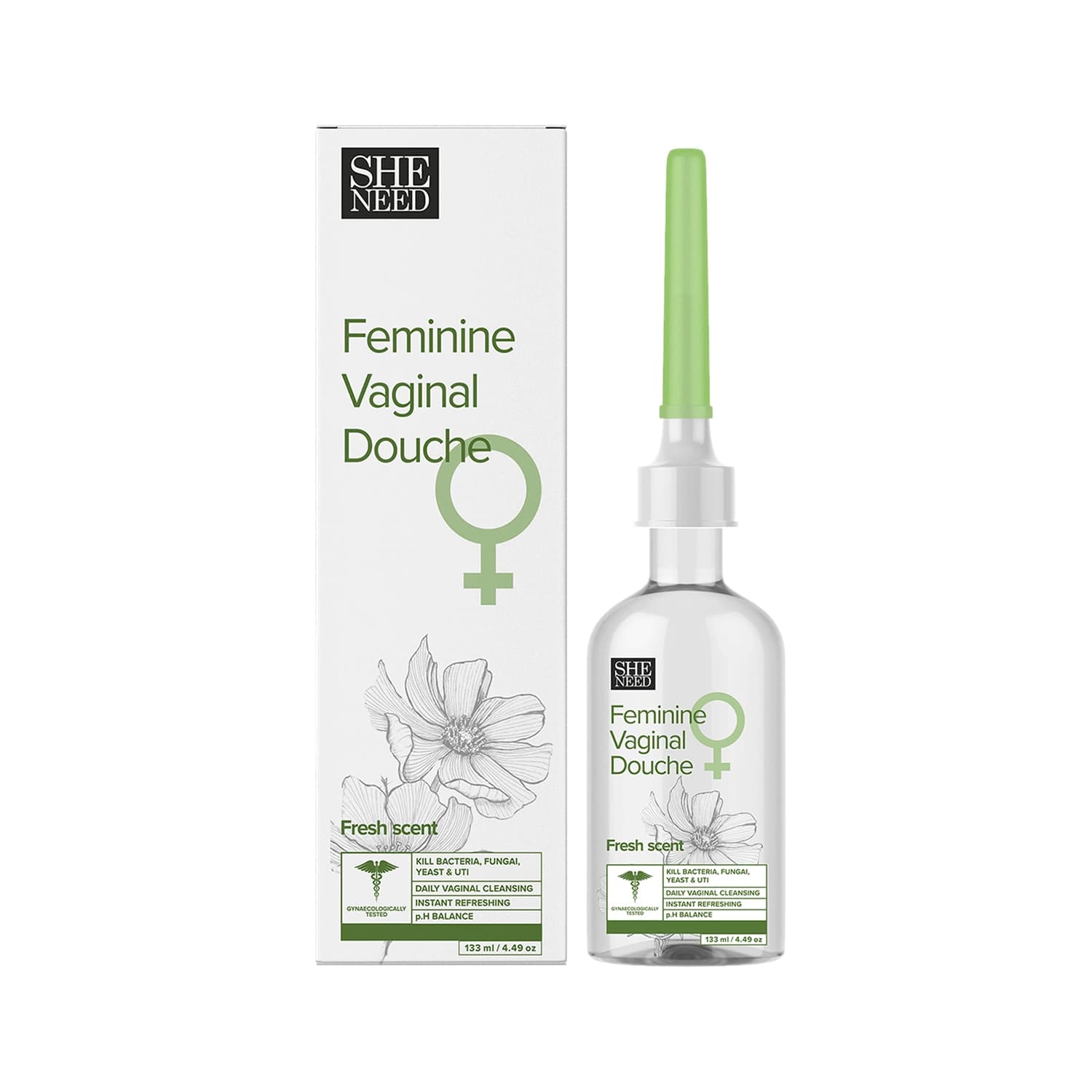 Sheneed Feminal Vaginal Douche Fresh Scent - 133ml
