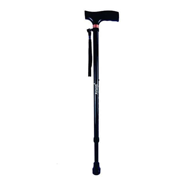 Vissco Avanti Black T-Shape Monopod Stick - Universal (PC. No. 2906)