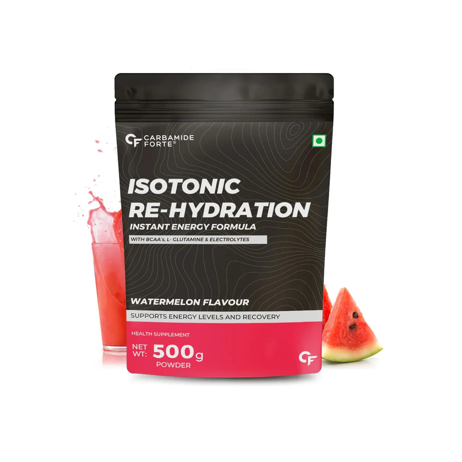 Carbamide Forte Isotonic Rehydration Powder For Instant Energy 500g (Watermelon Flavour)