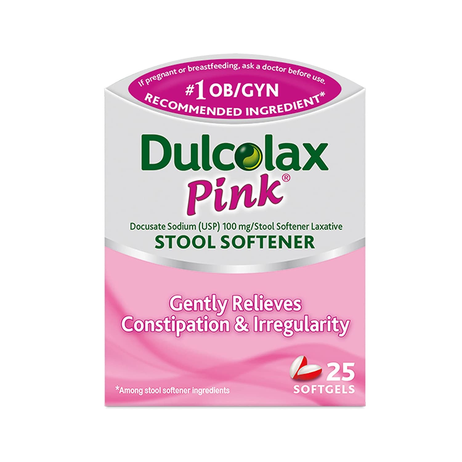 Dulcolax Pink Stool Softener for women (Softgel)