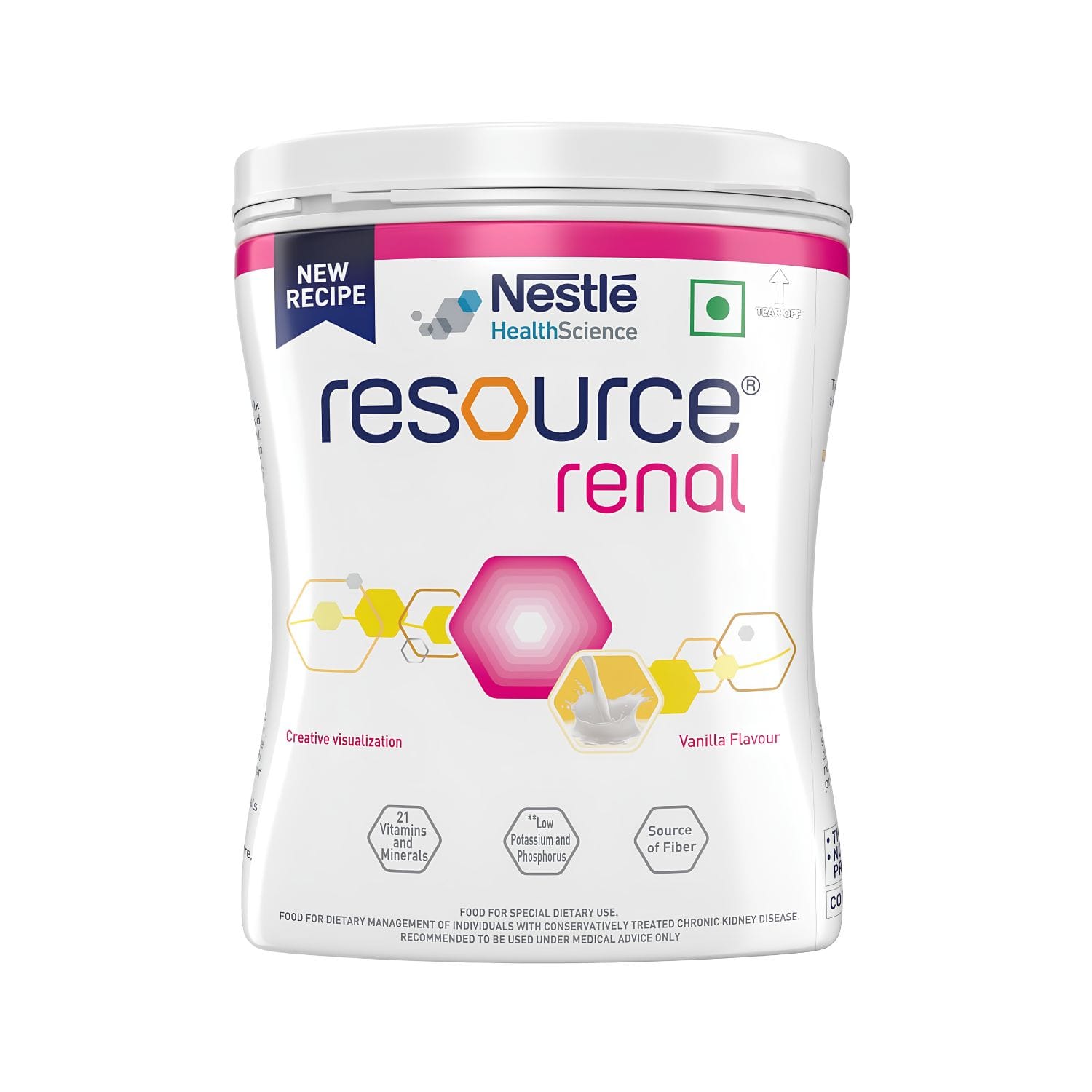 Nestle Resource Renal- 400g Pet Jar Pack (Vanilla Flavour)