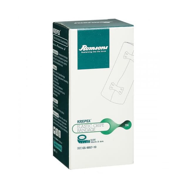 Romsons Agility Krepex Elastic Crepe Bandage 10x4cm (GS-9057)