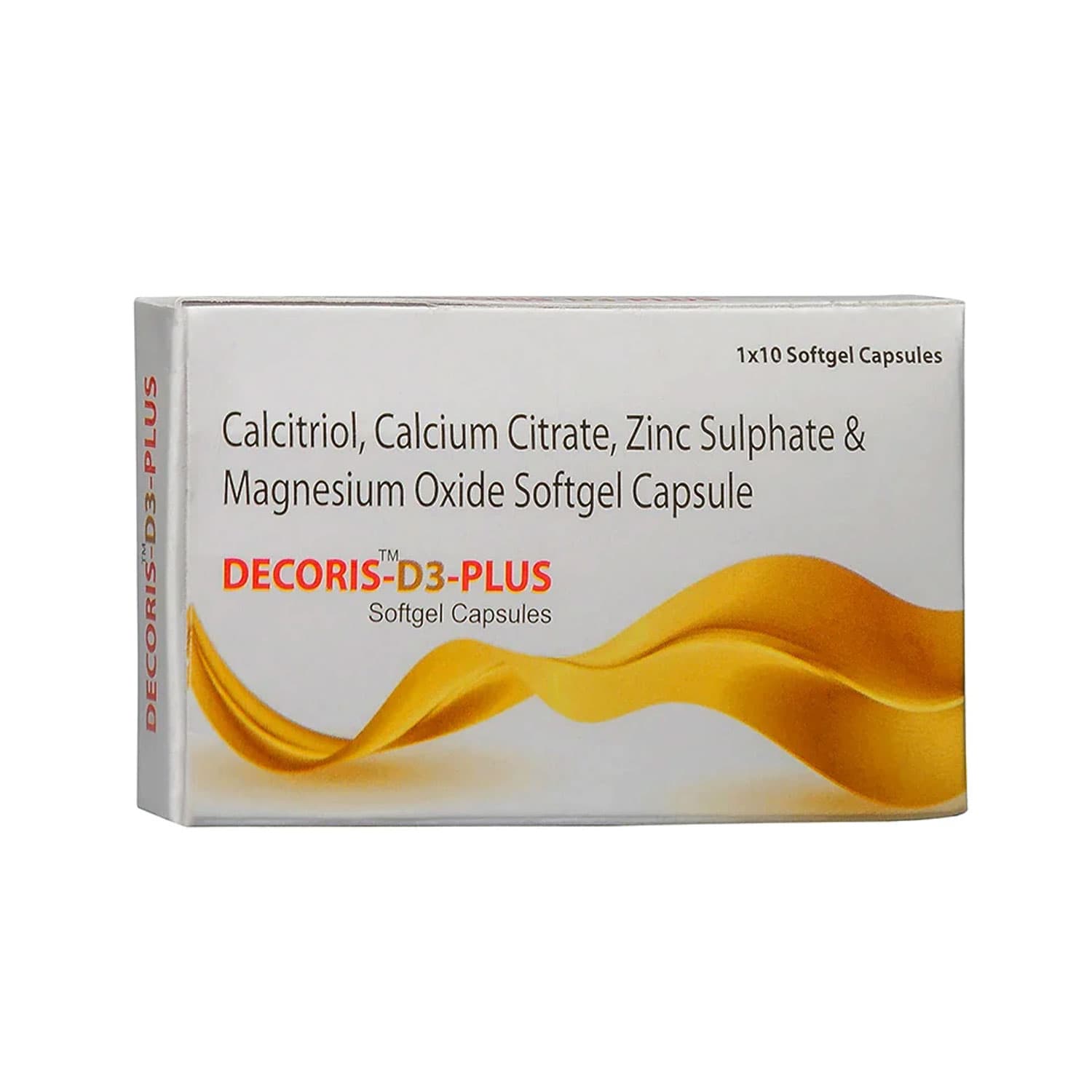 Cosmotrend Decoris D3 Plus Softgel Capsule (1x10 Capsules)