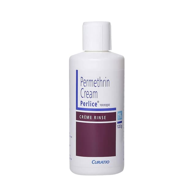 Perlice Permethrin Rinse Cream 120g