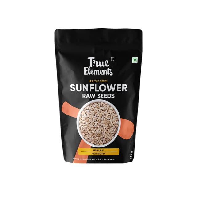 True Elements Sunflower Raw Seeds - 250gm