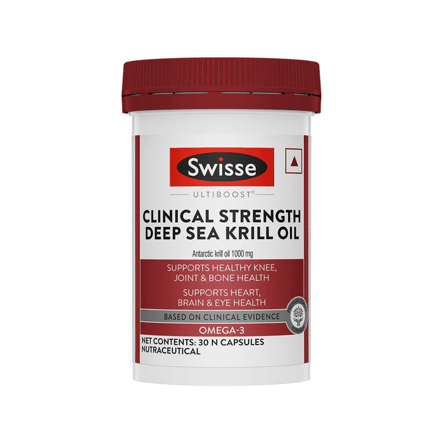 Swisse Clinical Strength Deep Sea Krill Oil Capsules 1000 mg (30 Capsules)